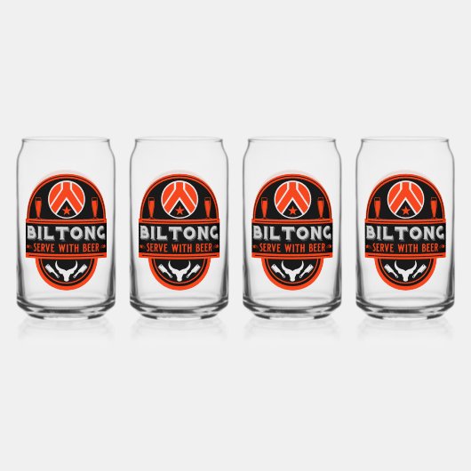 Biltong und Bier Dosenglas (Hinten)