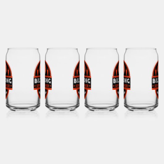 Biltong und Bier Dosenglas (Links)