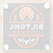 Biltong und Bier Glasuntersetzer (Rückseite)