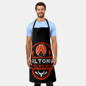 Biltong und Bier Schürze (Getragen)