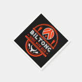 Biltong und Bier Serviette (Ecke)