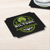 Biltong und Bier Untersetzer (angewinkelt)