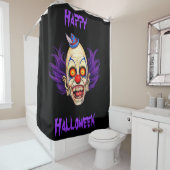 Bimbe Der Beängstigende Clown (glückliches Hallowe Duschvorhang (Beispiel)