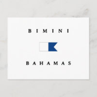 Bimini Bahamas Alpha Dive Flag