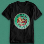 Bimini Bahamas Anker Angeln Vintages Fischerboot T-Shirt