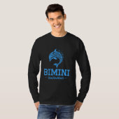 Bimini Bahamas Dolphin Beach Bimini Vacation T-Shirt (Vorne ganz)