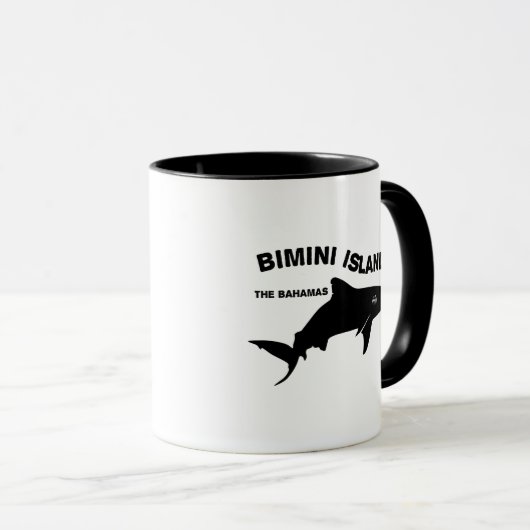 Bimini Islands Scuba Diving with Sharks - Bahamas Tasse (VorderseiteRechts)