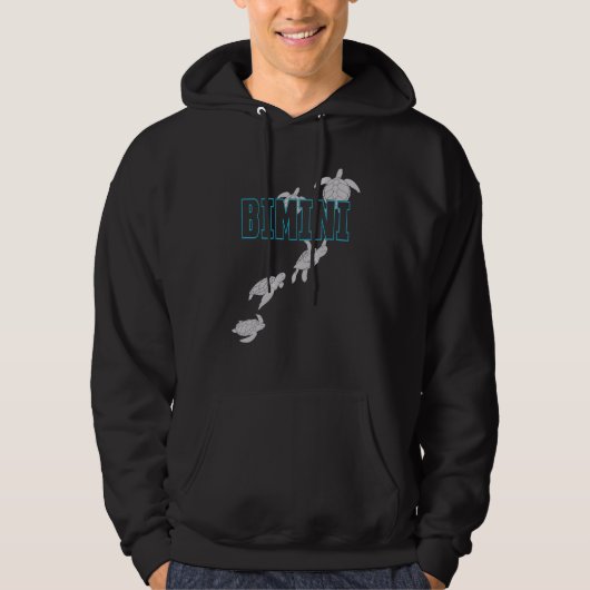 Bimini Sea Turtles Scuba Diving with Turtles Hoodie (Vorderseite)