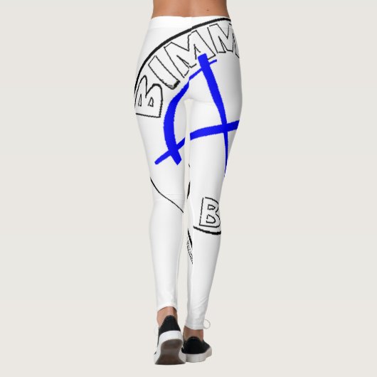 "Bimmer Baby-" Damen - Bahn-Mode Leggings (Rückseite)
