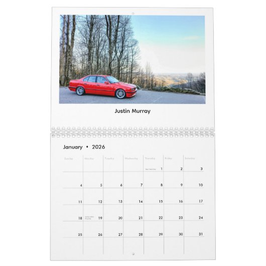 Bimmerforen E34 Crew 2024 Kalender (Jan 2026)