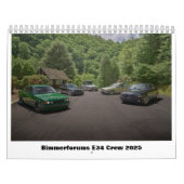 Bimmerforen E34 Crew 2025 Kalender (Titelbild)