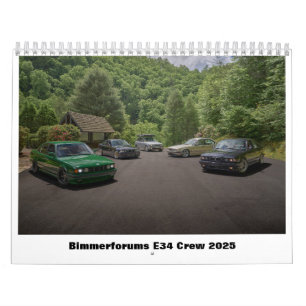 Bimmerforums E34 Crew 2025 Kalender 
