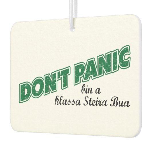 Bin a klassa Steira Bua Steiermark Österreich Autolufterfrischer (Links)