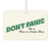 Bin a klassa Steira Bua Steiermark Österreich Autolufterfrischer (Vorderseite)