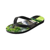 Bin Chicken (iBIS) Kinder Flip Flops Kinderbadesandalen (Schrägansicht)