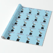 Bin Chicken, (Ibis) Ölfarbe, Geschenkpapier (Ungerollt)