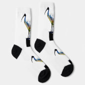 Bin Chicken Oil Paint, Crew Socken (Rechts)