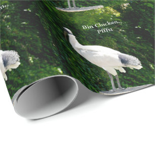 Bin Chicken Pfftt (Ibis) Geschenkpapier