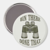 Bin da gemacht magnet (Vorderseite/Rückseite)