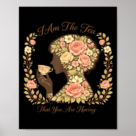 Bin der Tee, wird sarkastischen britischen Humor h Poster (Vorne)
