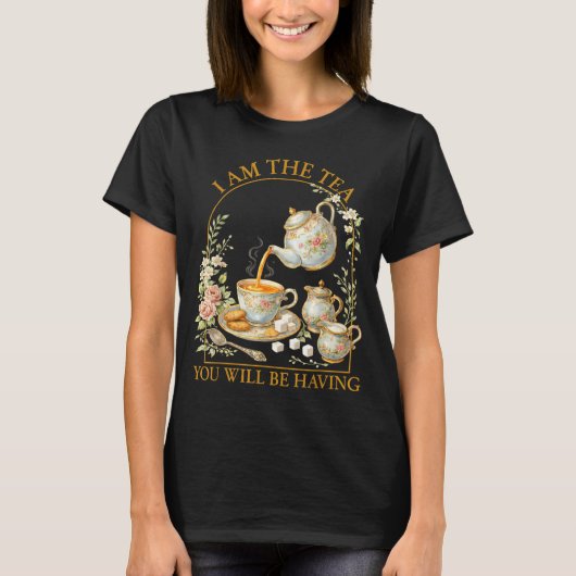Bin der Tee wird sarkastischen britischen Humor ha (Vorderseite)