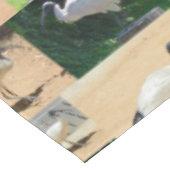 Bin Hühner Chronicles: FotoCollage der Ibis Tischdecke (Schrägansicht)