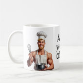 BIN I YOUR CUP OF TEA lustige Neuheit Geschenkbüro Kaffeetasse (Links)