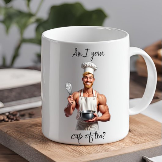 BIN I YOUR CUP OF TEA lustige Neuheit Geschenkbüro Kaffeetasse
