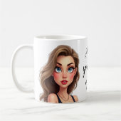 BIN I YOUR CUP OF TEA lustige Neuheit Geschenkbüro Kaffeetasse (Links)