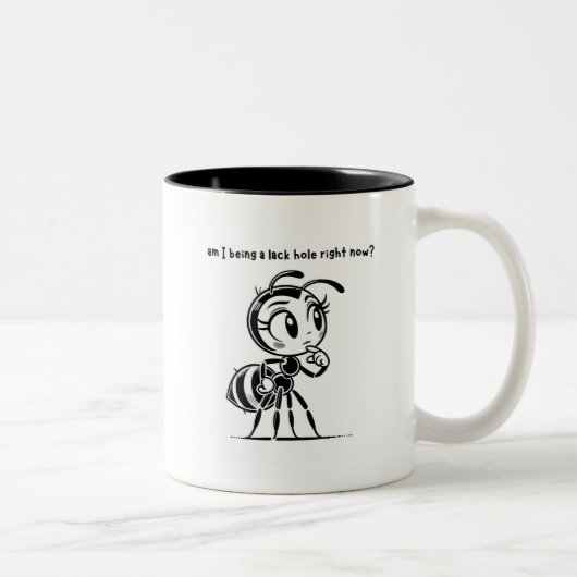 Bin ich ein Klappenloch, zwei Tasse (Rechts)