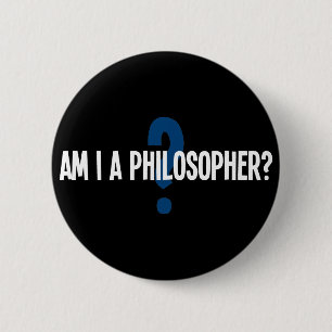 Bin ICH ein Philosoph Button