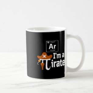 Bin ich ein Pirate Funny Pi Pun Science März 14 3. Kaffeetasse