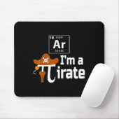 Bin ich ein Pirate Funny Pi Pun Science März 14 3. Mousepad (Mit Mouse)