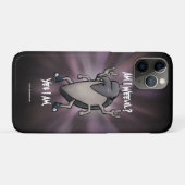 Bin ich mit Schwermetall-Cartoon Case-Mate iPhone Hülle (Rückseite (Horizontal))