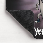 Bin ich mit Schwermetall-Cartoon Mousepad (Ecke)