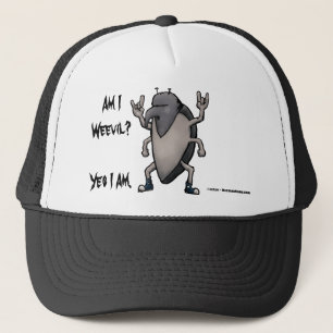 Bin ich mit Schwermetall-Cartoon Truckerkappe