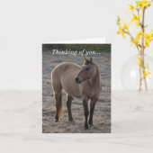 Bin ich nicht Hübsch, an dich zu denken? Karte (Gelbe Blume)