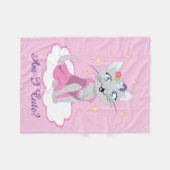 Bin ich Niedlich? Fleecedecke (Vorderseite (Horizontal))