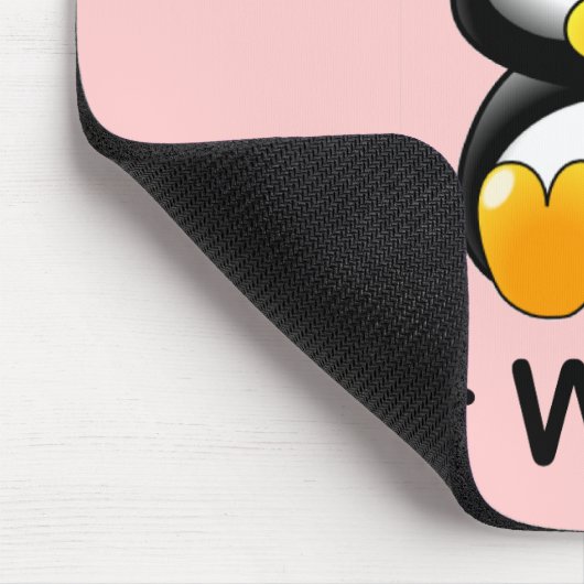 Bin ich niedlich oder was? mousepad (Ecke)