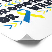 Bin ich Rockin# dieses zusätzliche Chromosom-Down- Poster (Ecke)