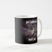 Bin ich übel Funny Heavy Metal Kaffeetasse (VorderseiteRechts)