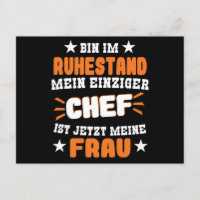 Bin Im Ruhestand Mein Einziger Chef Ist Meine Frau