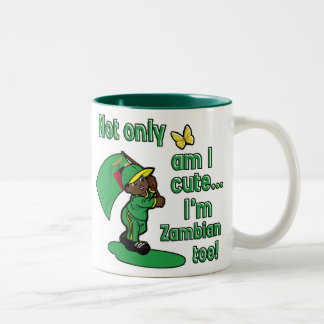 Bin nicht nur ich ich bin sambianisch auch zweifarbige tasse