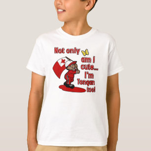 Bin nicht nur ich ich bin tongaisch auch niedlich T-Shirt