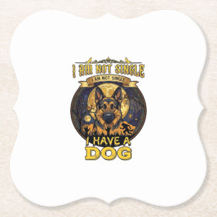 Bin Nicht Single Habe Hund Halloween_1 Untersetzer