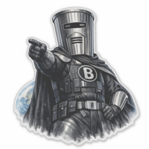 Bin Sentinel will dich: Wheelie Bin Aufkleber