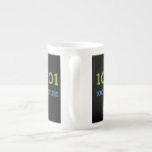 BiNALUXE Black Coffee Tasse (Rückseite)