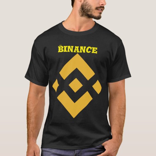 Binance Coin Cryptowährung Logo-T - Shirt - Invest (Vorderseite)