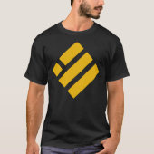 Binance USD Kryptowährung Binance USD BUSD stabil T-Shirt (Vorderseite)