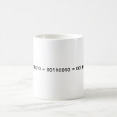 Binär - 2 + 2 = 4 kaffeetasse (Mittel)